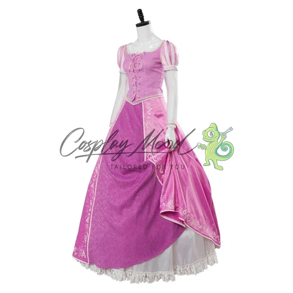 Fatto a mano Rapunzel Dress Adulto, Costume Rapunzel, Tangled Rapunzel  Cosplay Costume Outfit -  Italia