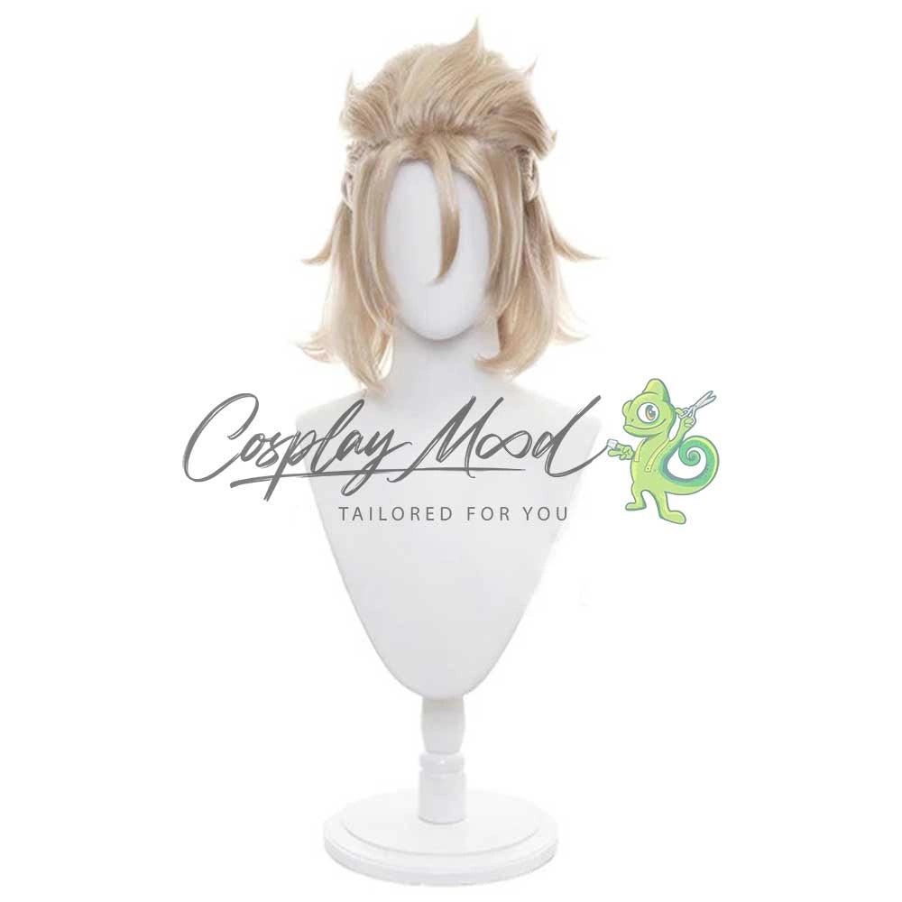 Parrucca cosplay anime, parrucca Genshin Impact, con due cappucci per parrucca, per Halloween, feste e così via. (Citlali Cosplay Parrucca cosplay anime, parrucca Genshin Impact, con due cappucci per parrucca, per Halloween, feste e così via. (Citlali Cosplay