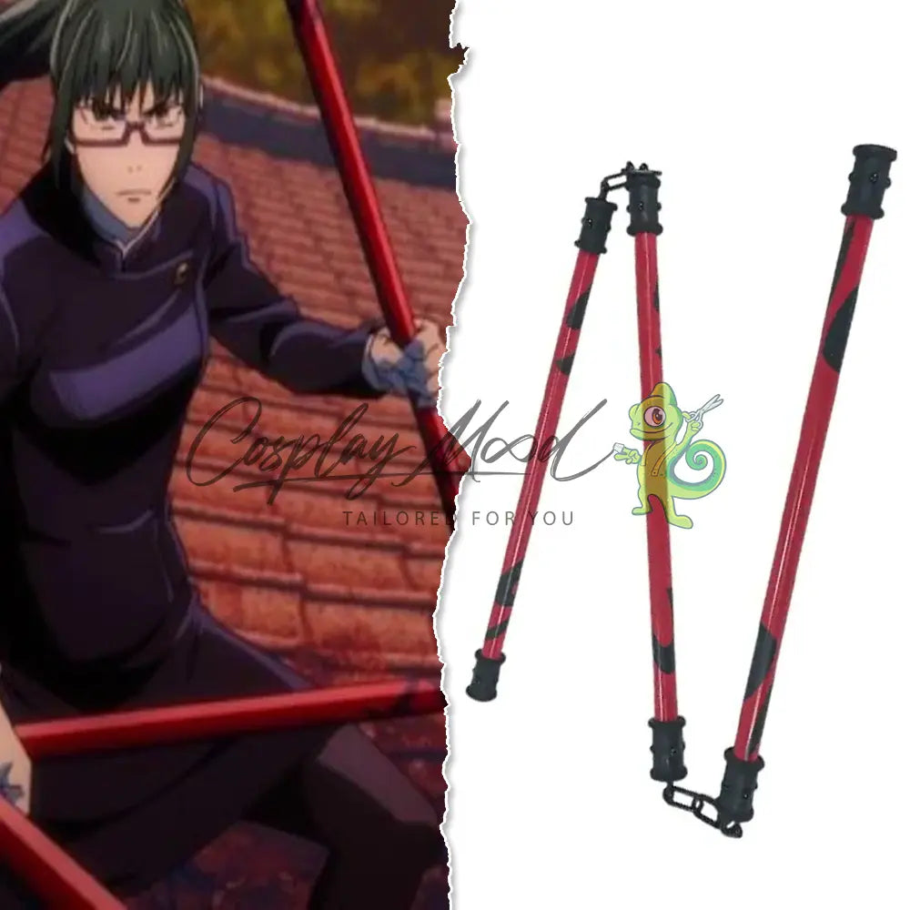 Accessorio-Cosplay-Arma-maledetta-Nuvola-Vagante-Maki-Zenin-Jujutsu-kaisen-1
