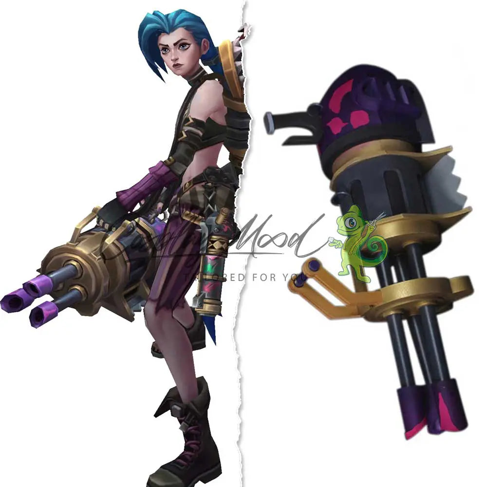 LOL Arcane Jinx Minigun Cosplay Accessory| Cosplaymood.com ...