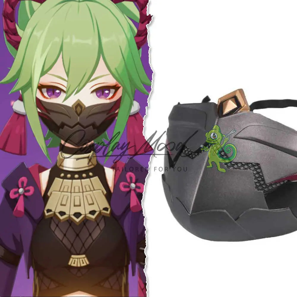 Accessorio-Cosplay-Kuki-Shinobu-Mask-Genshin-Impact-1
