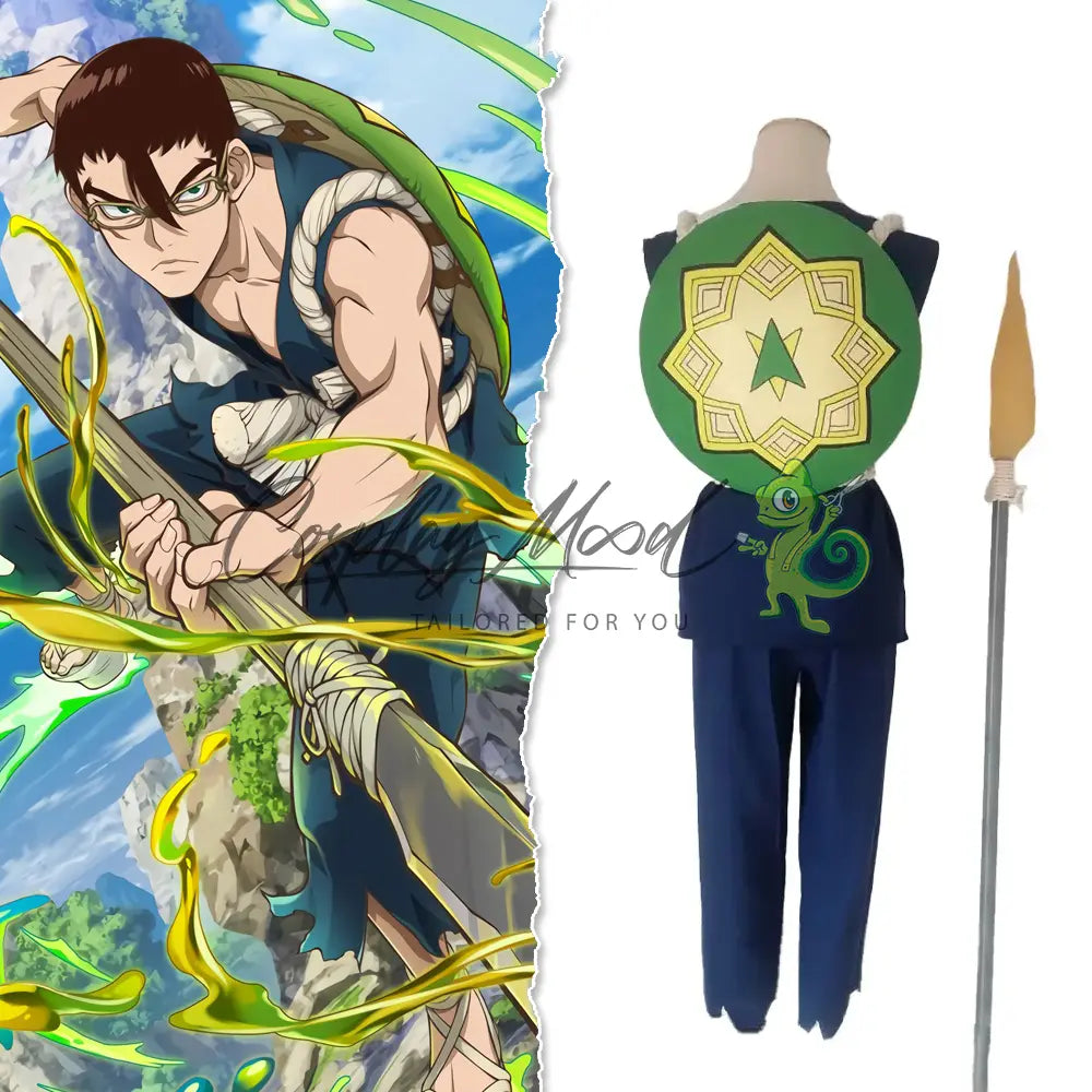 Accessorio-Cosplay-Lancia-e-Scudo-Kinro-Dr-Stone-1
