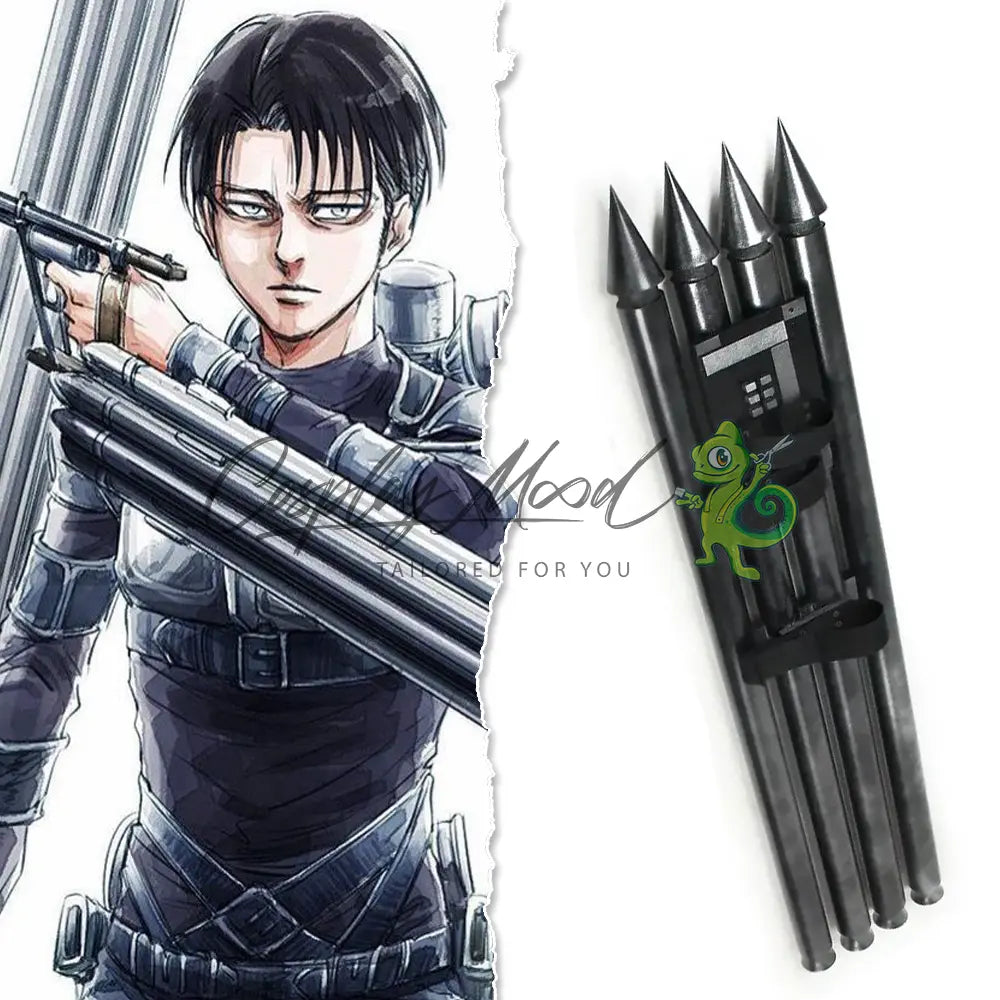 Accessorio-Cosplay-Levi-Ackerman-Thunder-Spears-Attack-on-titan-1