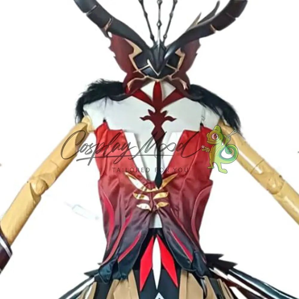Armatura-Cosplay-Signora-Strega-Cremisi-delle-Fiamme-Genshin-Impact-3