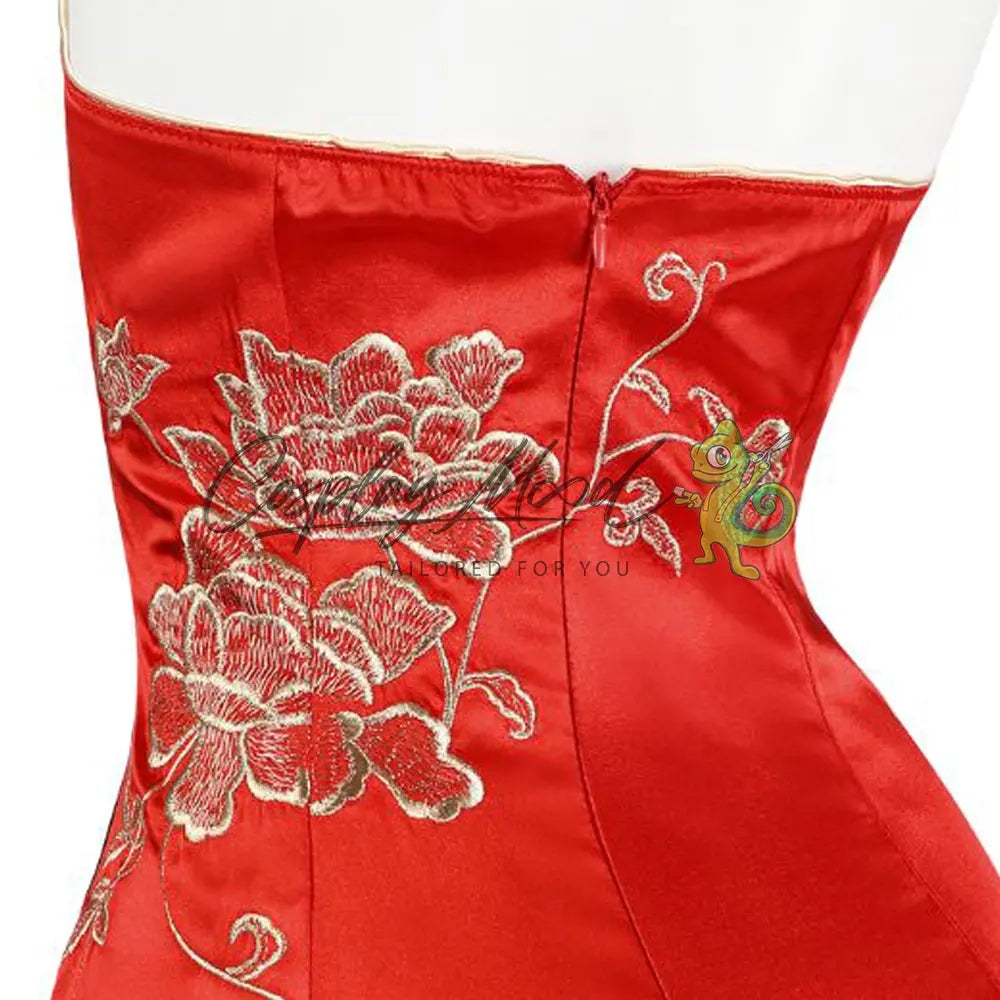 Costume-Cosplay-Ada-Wong-Qipao-Resident-Evil-4-Remake-Capcom-7