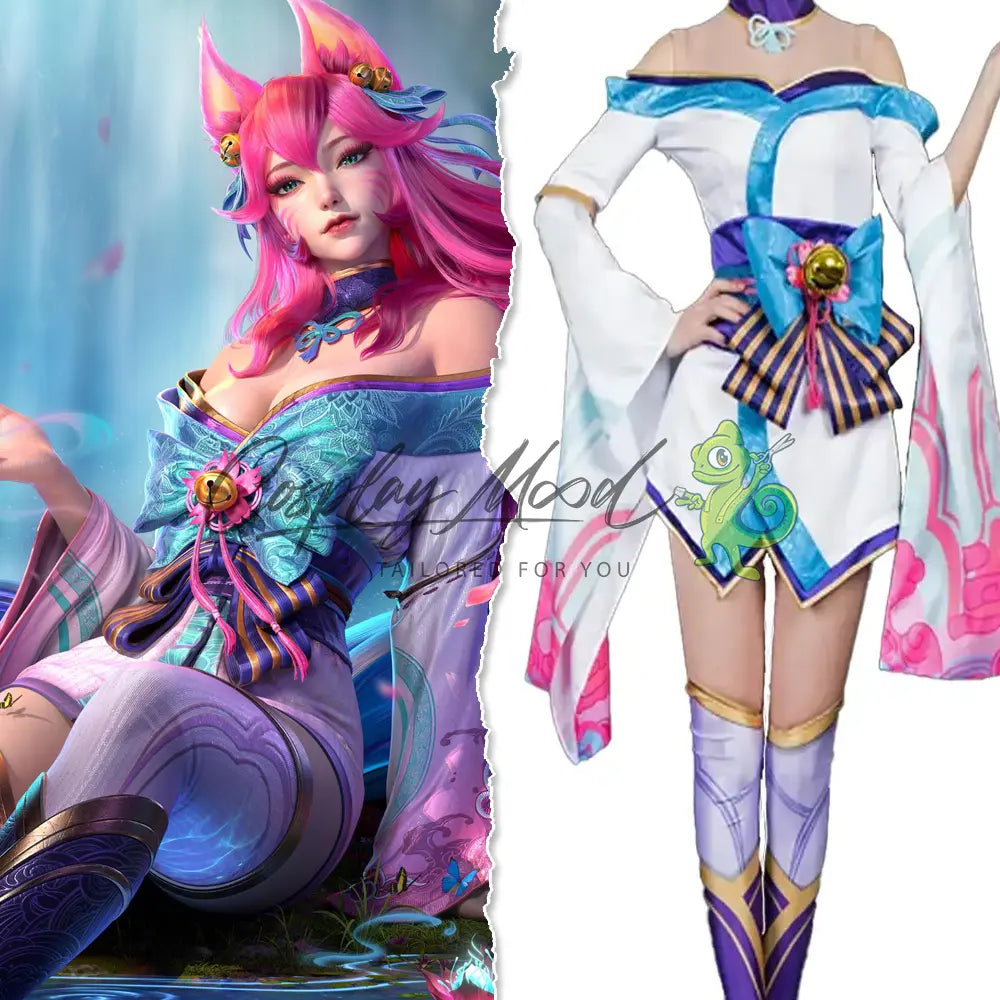 Costume-Cosplay-Ahri-Spirit-blossom-skin-league-of-legends-1