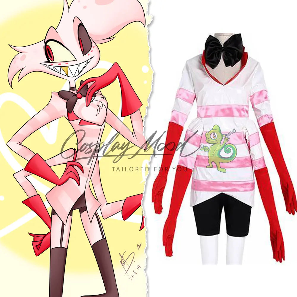 Hazbin Hotel Angel Dust Cosplay Costume | Cosplaymood.com – Cosplaymood ...