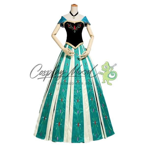 Costume-Cosplay-Anna-Incoronazione-Frozen-Disney
