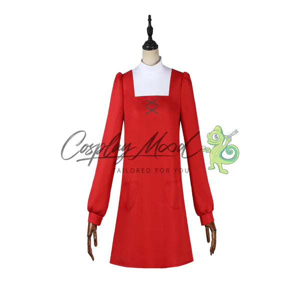 Costume-Cosplay-Anya-Forger-Vestito-Rosso-Spyxfamily