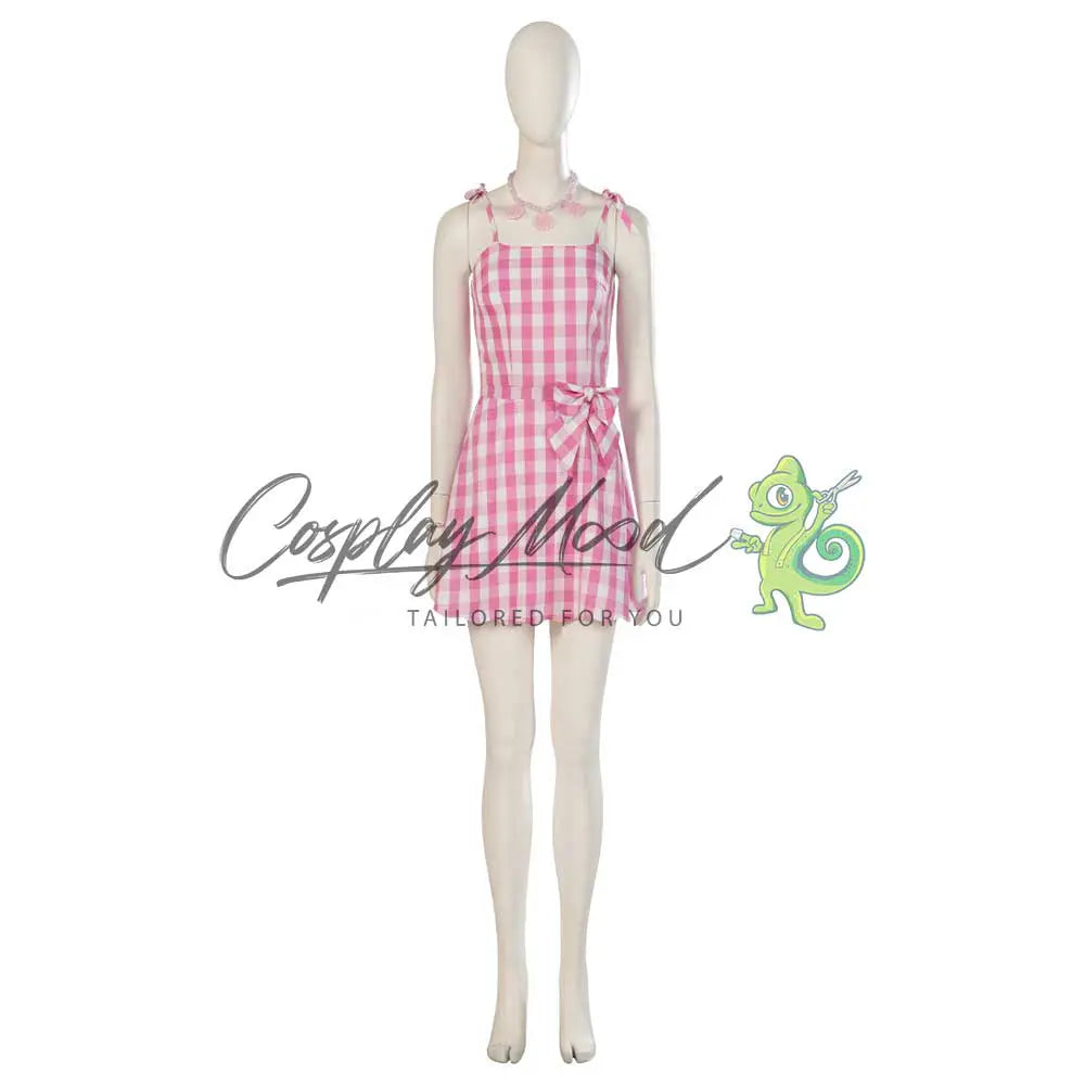 Costume-Cosplay-Barbie-Vestito-Rosa-Mare-Barbie-il-film