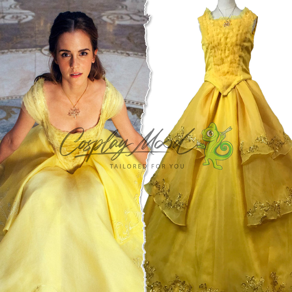 Vestito bella e la bestia hotsell