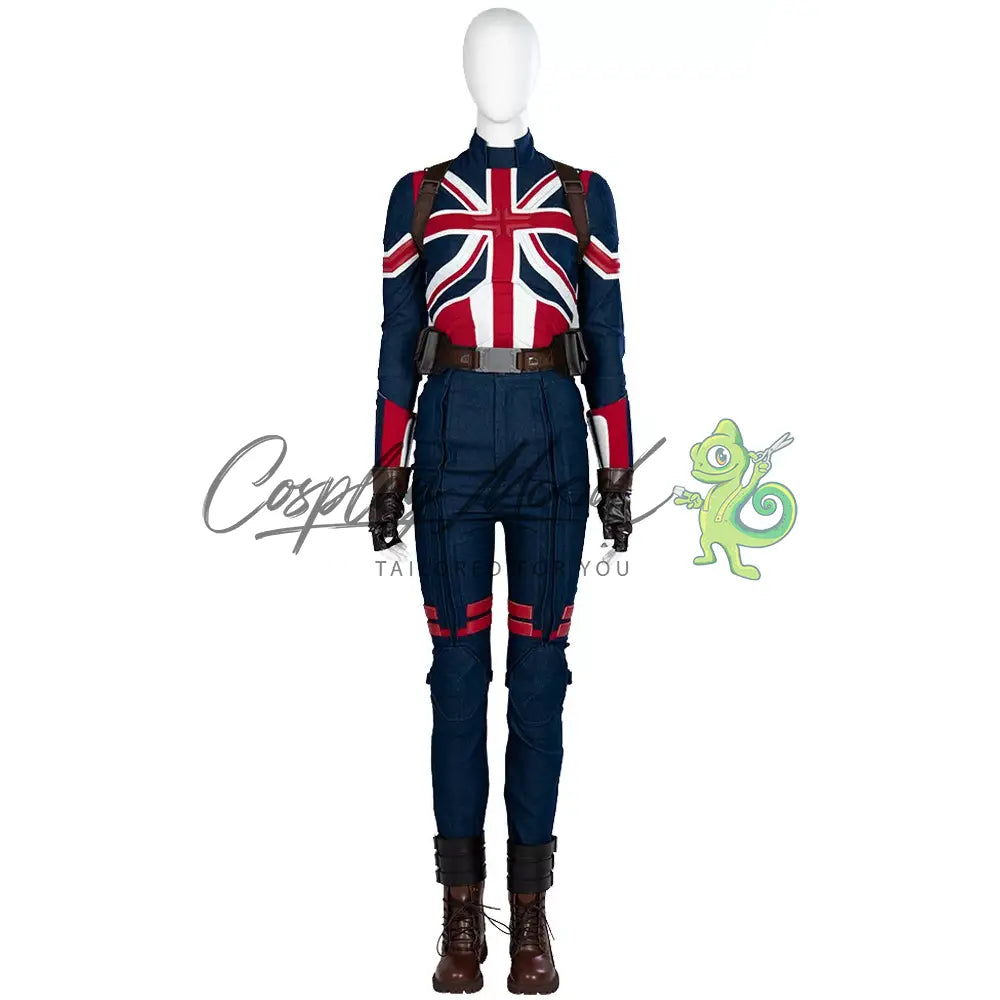 Costume-Cosplay-Captain-Britain-Peggy-Carter-Marvel