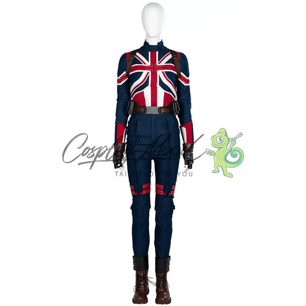 Costume-Cosplay-Captain-Britain-Peggy-Carter-Marvel