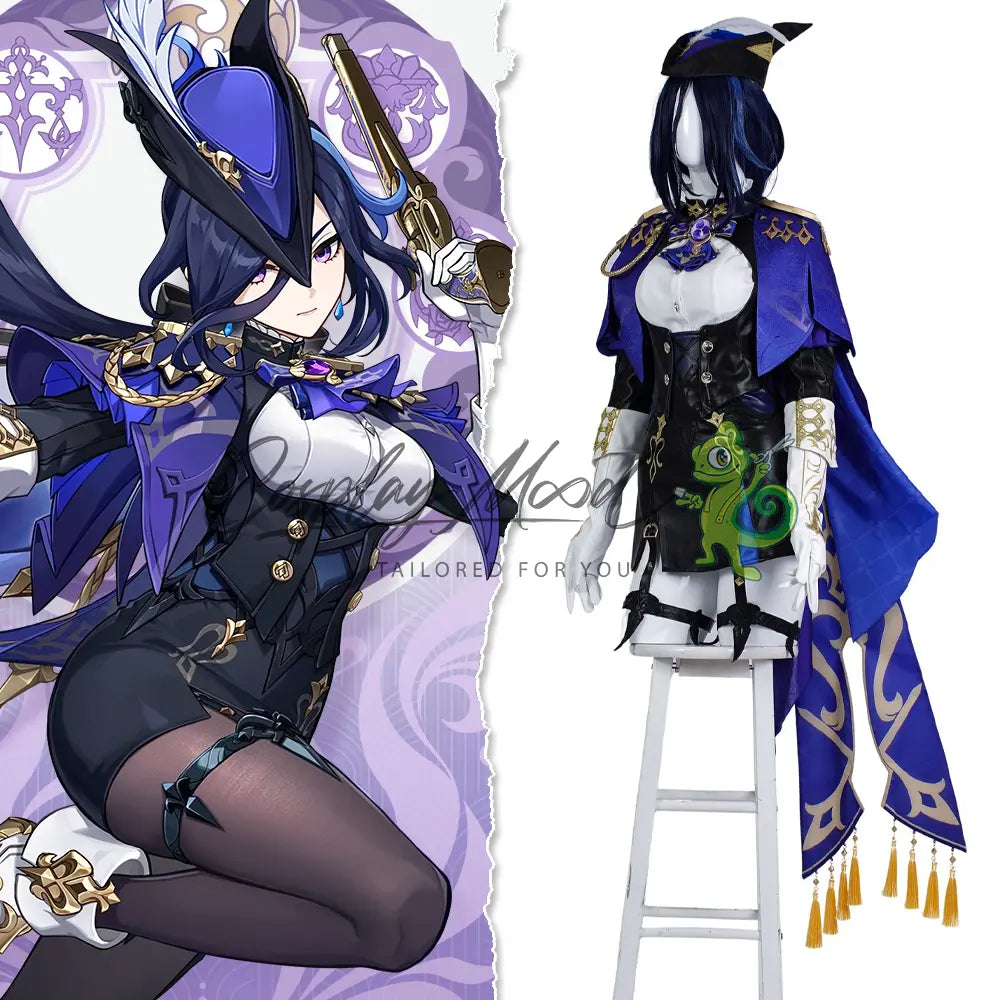 Costume-Cosplay-Clorinde-Genshin-Impact-1