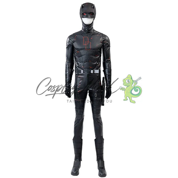 Costume-Cosplay-Daredevil-tuta-nera-daredevil-born-again-Marvel