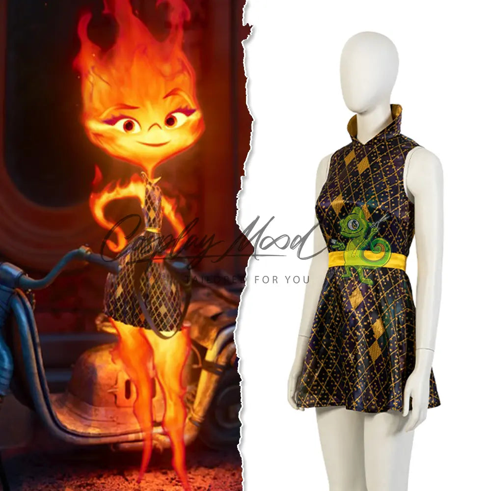 Hom Picar Pixar Elemental Ember Lumen Cosplay Costume | Cosplaymood.com ...