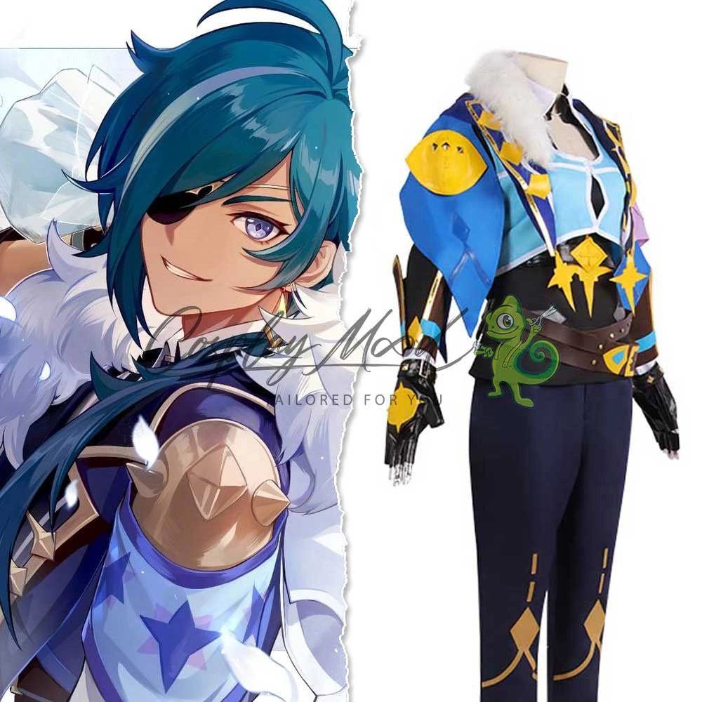 Costume-Cosplay-Kaeya-Alberich-Genshin-Impact-1