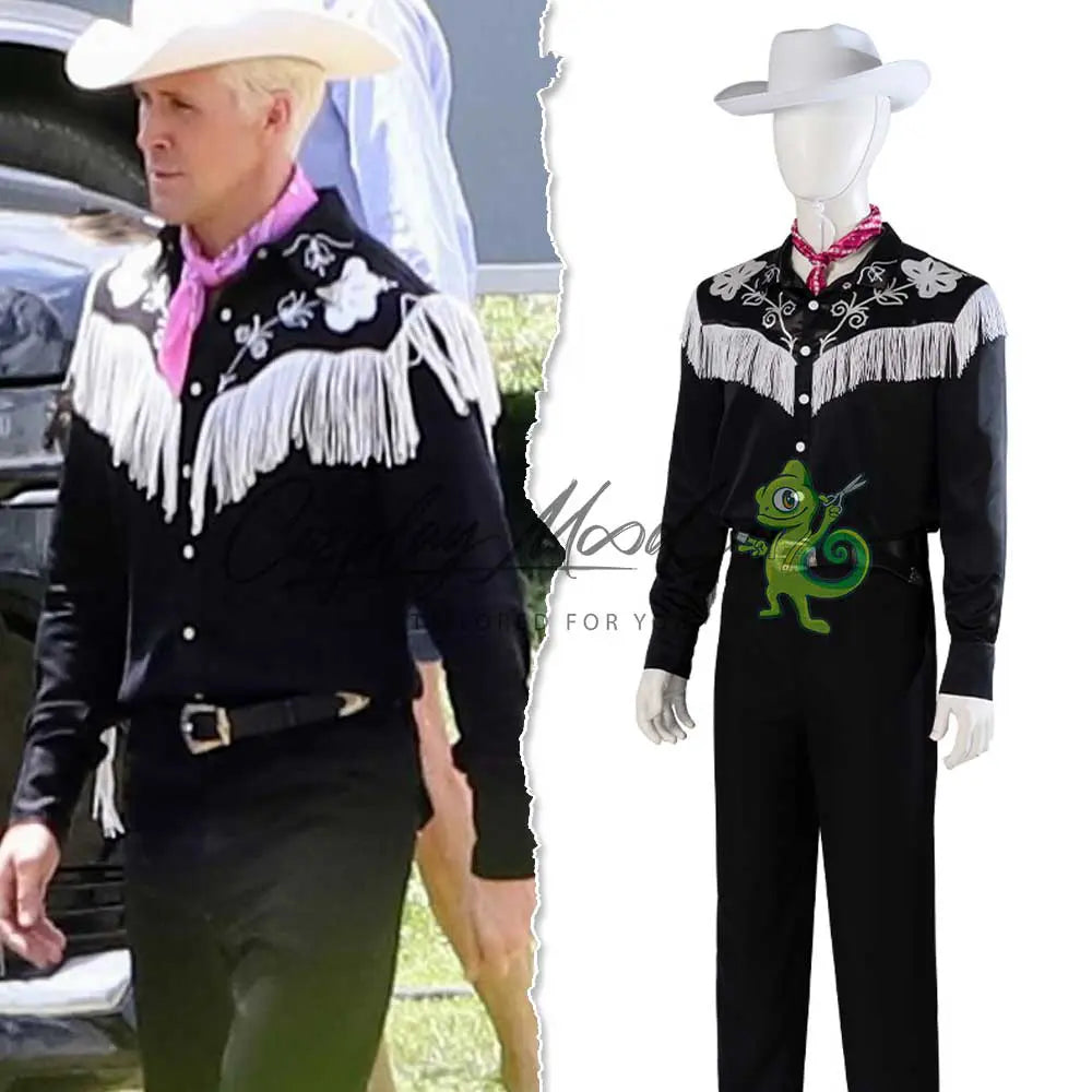 Barbie The Movie Ken Cowboy Outfit Cosplay Costume Cosplaymood