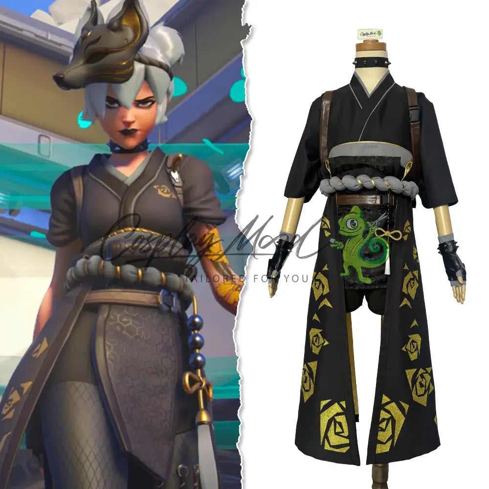 Costume-Cosplay-Kiriko-skin-Overwatch-2-1