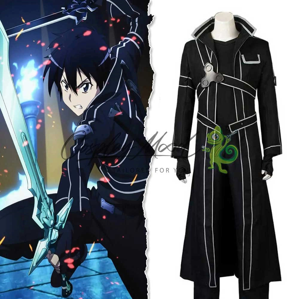 Kirito Sword Art Online Cosplay Costume - Main Image