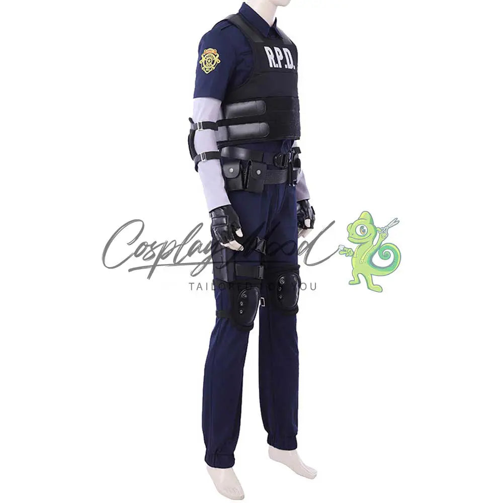 Re2 Classic Rpd Cosplay RE2 Remake Leon Kennedy R.P.D Suit Cosplay Costume | Cosplaymood.com ...