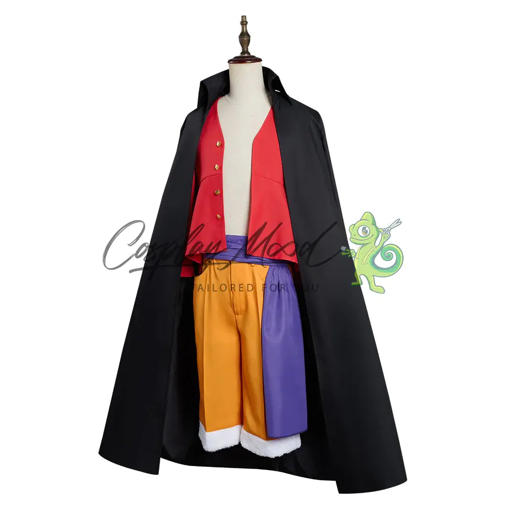 Costume-Cosplay-Luffy-Onigashima-Outfit-One-piece-3