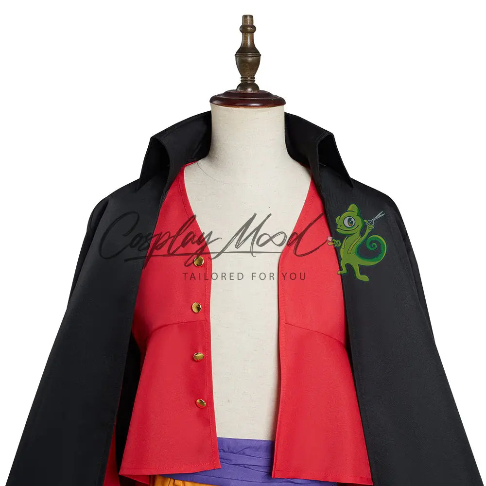 Costume-Cosplay-Luffy-Onigashima-Outfit-One-piece-7