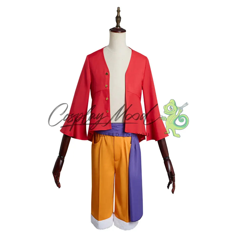 Costume-Cosplay-Luffy-Onigashima-Outfit-One-piece-5