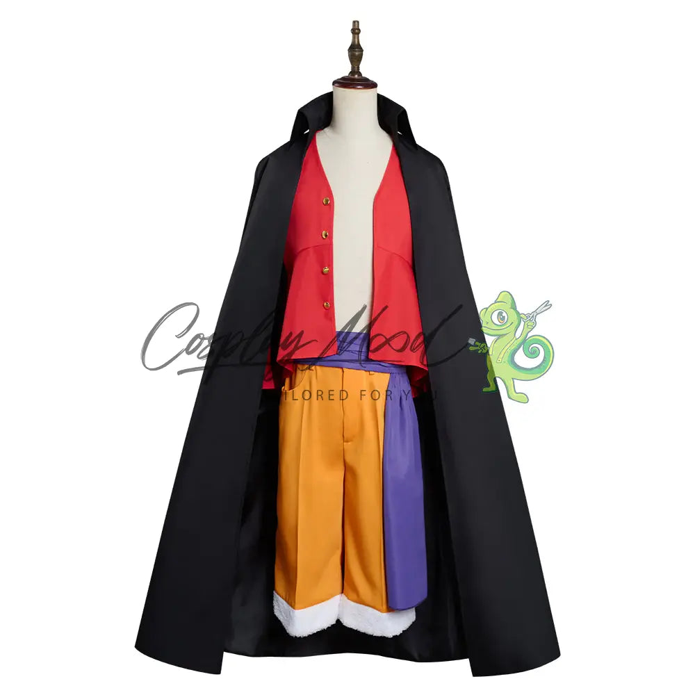 Costume-Cosplay-Luffy-Onigashima-Outfit-One-piece-2