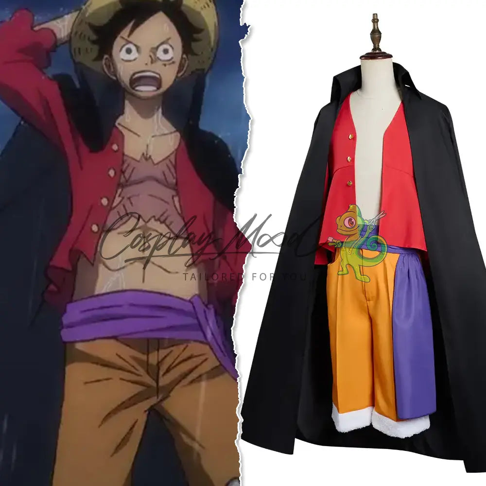 Costume-Cosplay-Luffy-Onigashima-Outfit-One-piece-1