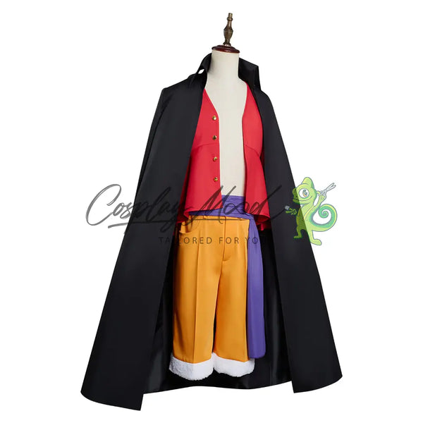 Costume-Cosplay-Luffy-Onigashima-Outfit-One-piece