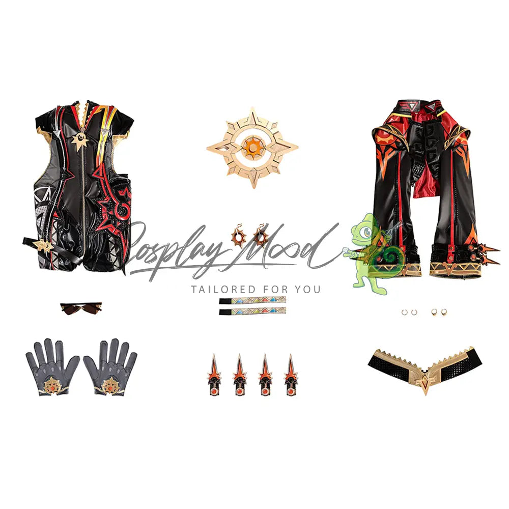 Costume-Cosplay-Mavuika-Genshin-Impact-42