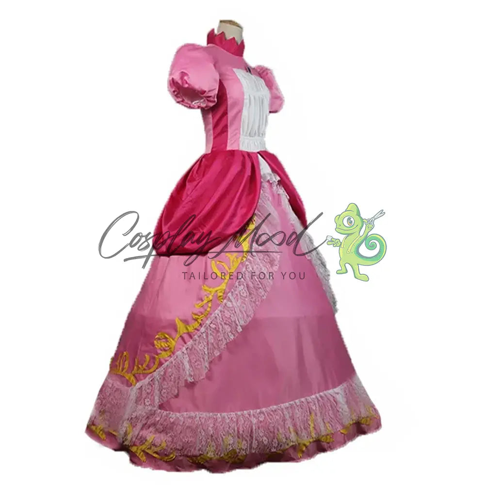 Costume-Cosplay-Peach-Super-Mario-Bros-2