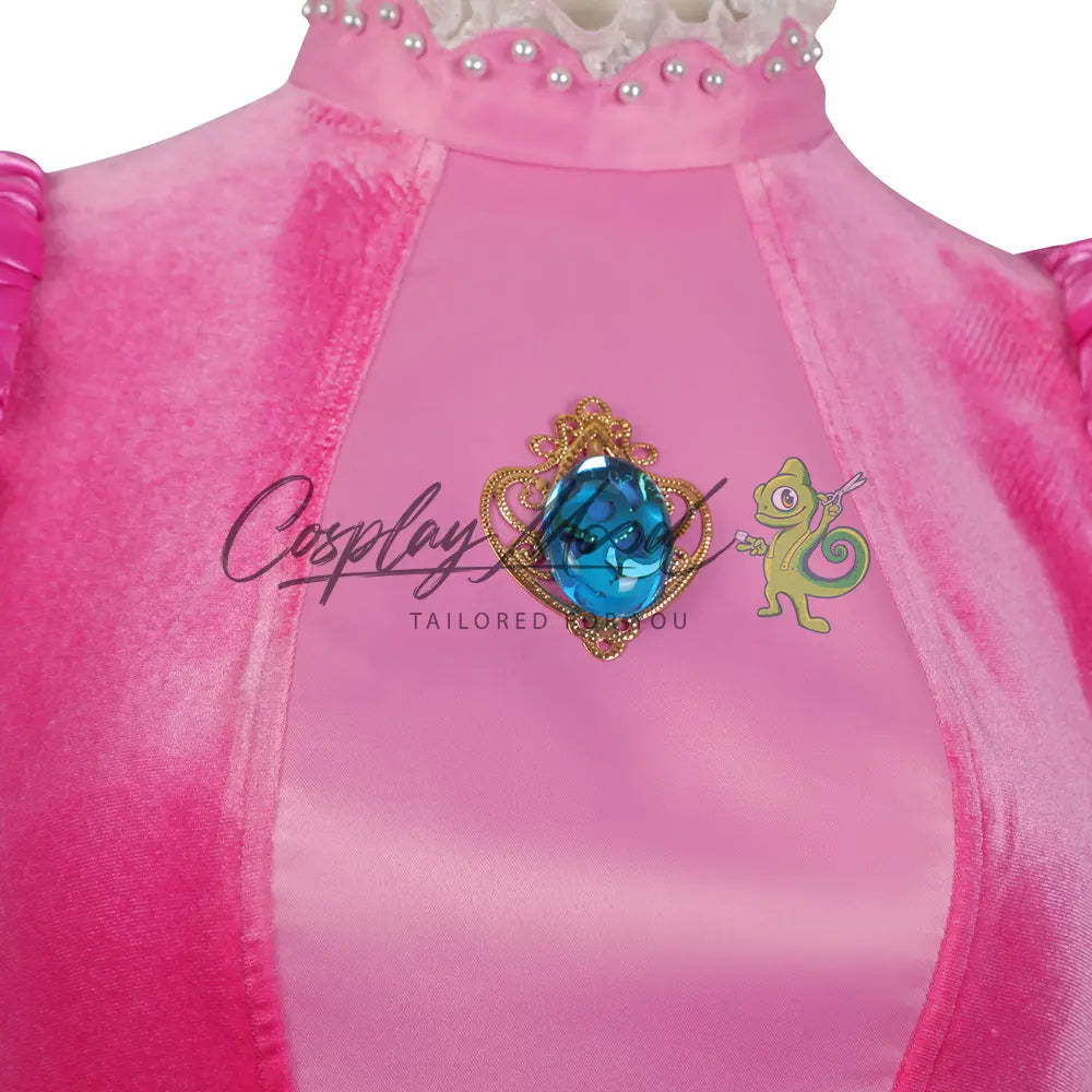Costume Cosplay Principessa Peach Super Mario Bros il Film 18