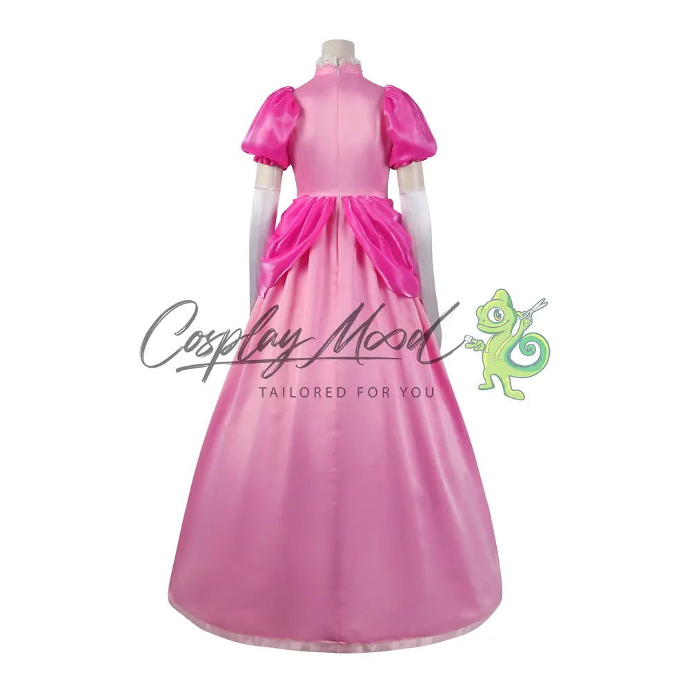 Costume Cosplay Principessa Peach Super Mario Bros il Film 8