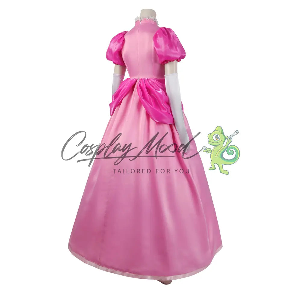 Costume Cosplay Principessa Peach Super Mario Bros il Film 7