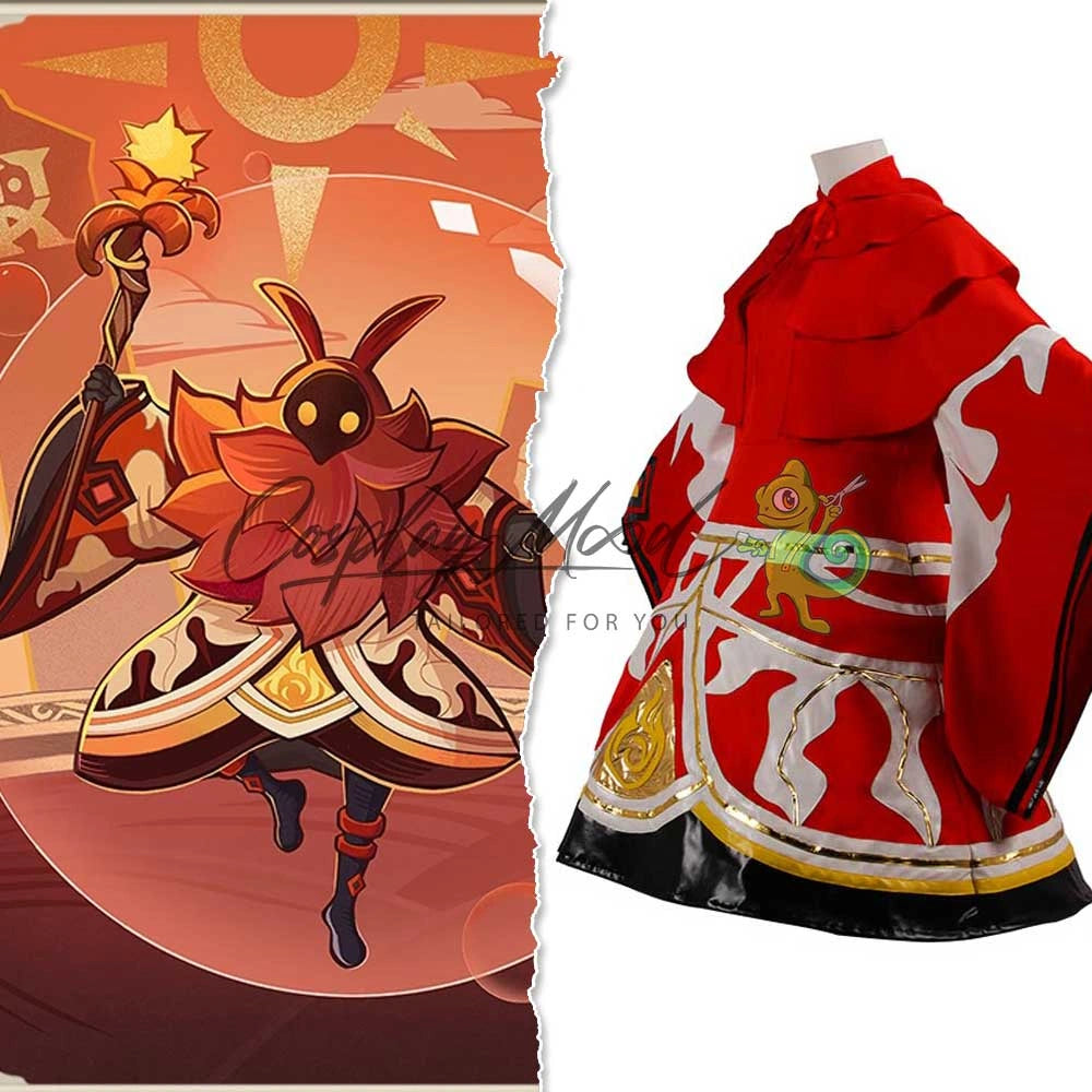 Costume-Cosplay-Pyro-Mage-Genshin-Impact-1