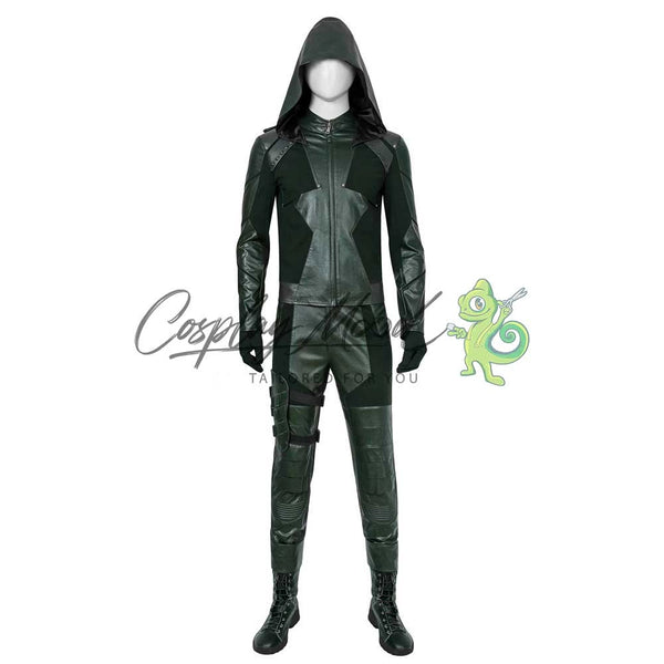 Costume-Cosplay-Green-Arrow-oliver-Queen-Season-8-outfit-DC-Comics