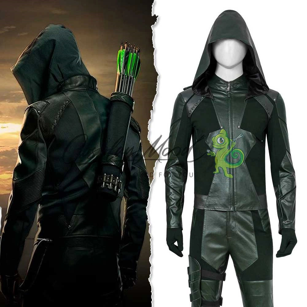 Costume-Cosplay-Green-Arrow-oliver-Queen-Season-8-outfit-DC-Comics-1