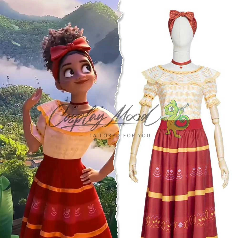 Costume-Cosplay-Dolores-Madrigal-Encanto-Disney-1