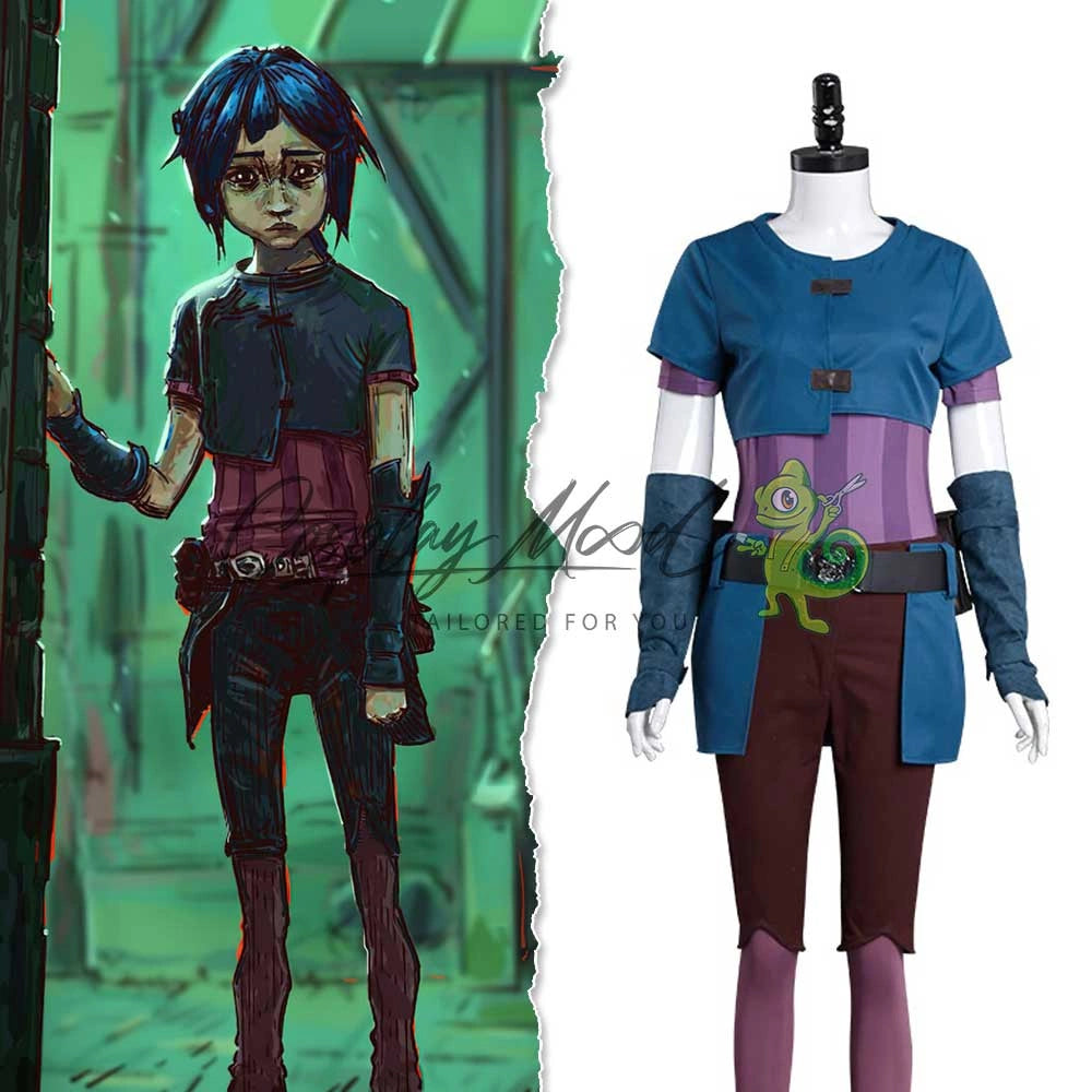 League of Legends Arcane Powder Cosplay Costume | Cosplaymood.com ...