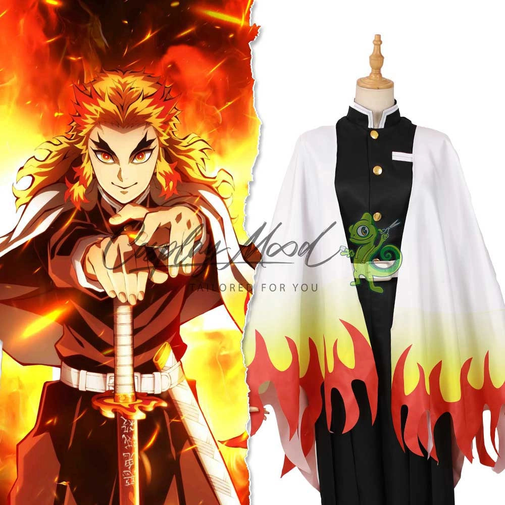 Costume Cosplay Kyojuro Rengoku Demon Slayer Cosplaymood Costume Cosplay Kyojuro Rengoku Demon Slayer Cosplaymood