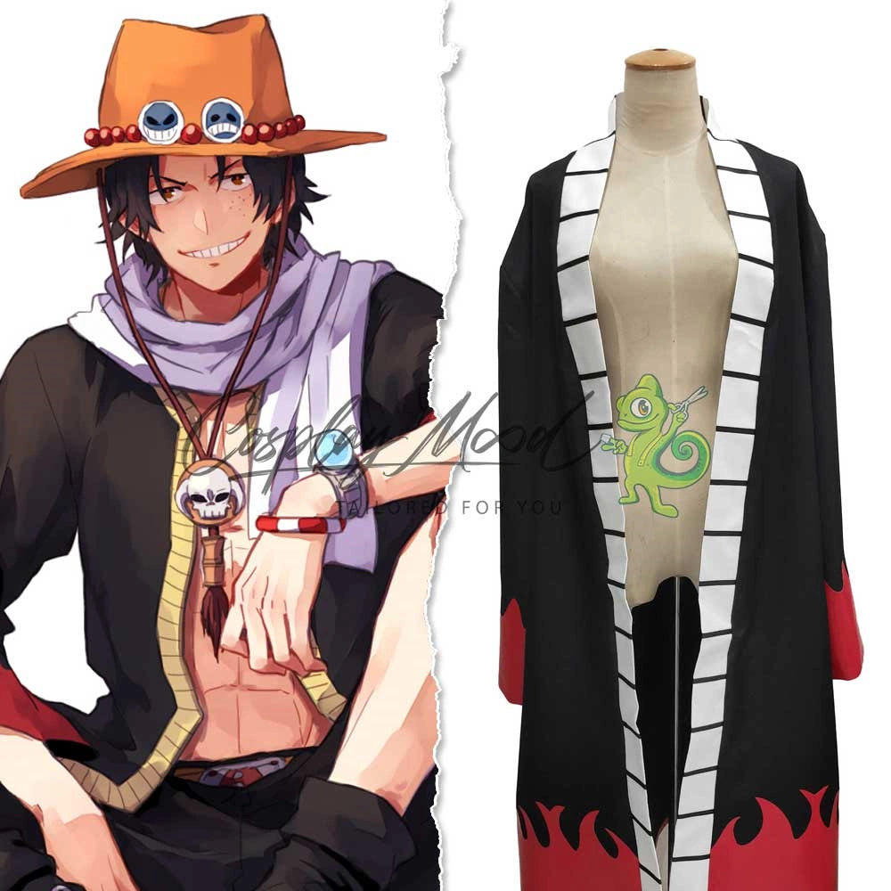 Portgas D Ace Cosplay Hut – Urlaubskostüm, Perfekt Für Anime-Conventions