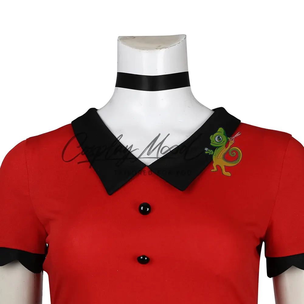 Costume-cosplay-Vaggie-abito-rosso-Hazbin-Hotel-5