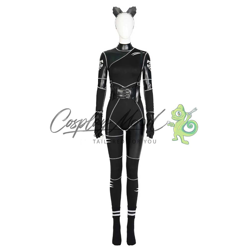 Costume-cosplay-Wednesday-Netflix-The-Addams-Family-Black-Cat-dress-2