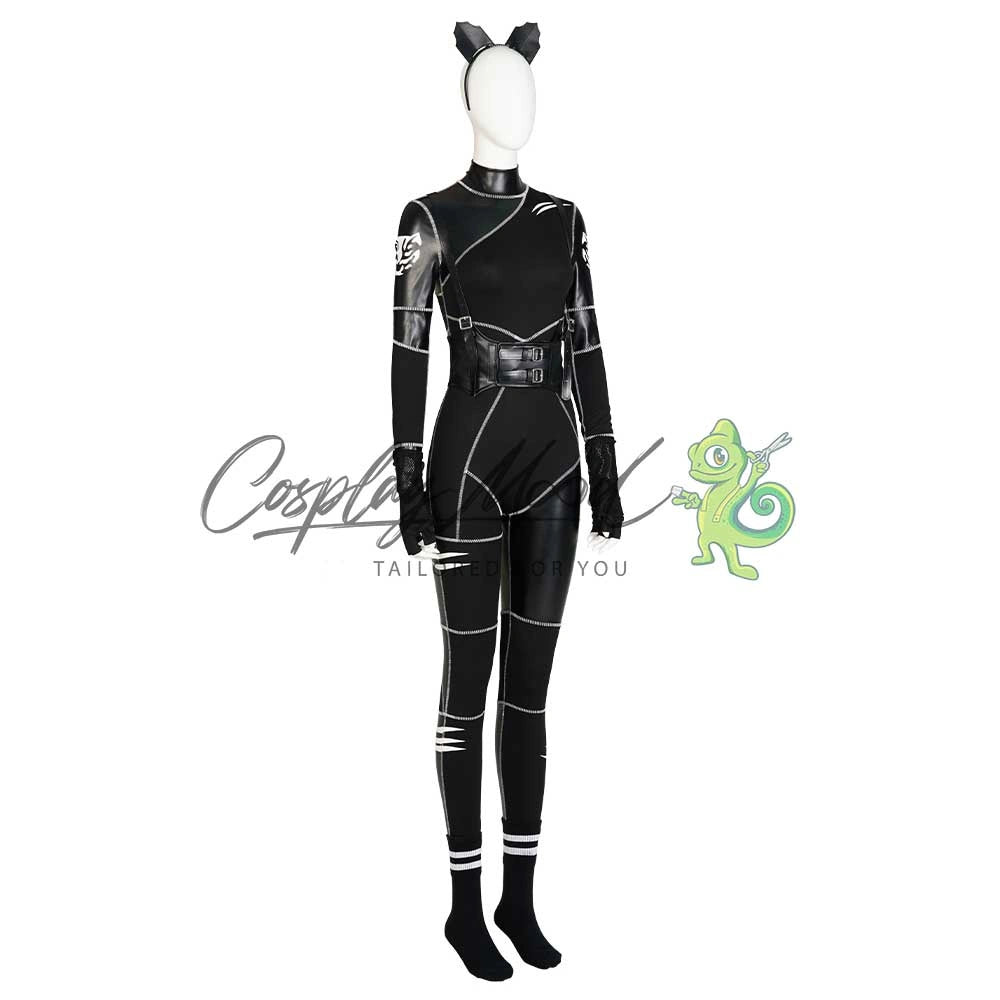 Costume-cosplay-Wednesday-Netflix-The-Addams-Family-Black-Cat-dress-3