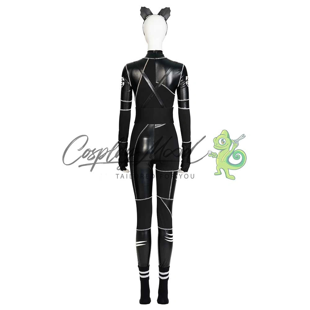 Costume-cosplay-Wednesday-Netflix-The-Addams-Family-Black-Cat-dress-5