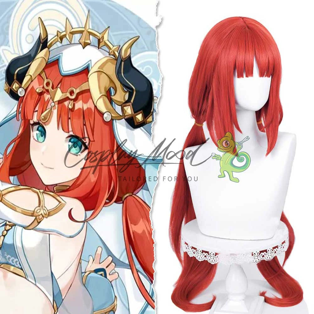 Parrucca-Cosplay-Nilou-Genshin-Impact-1