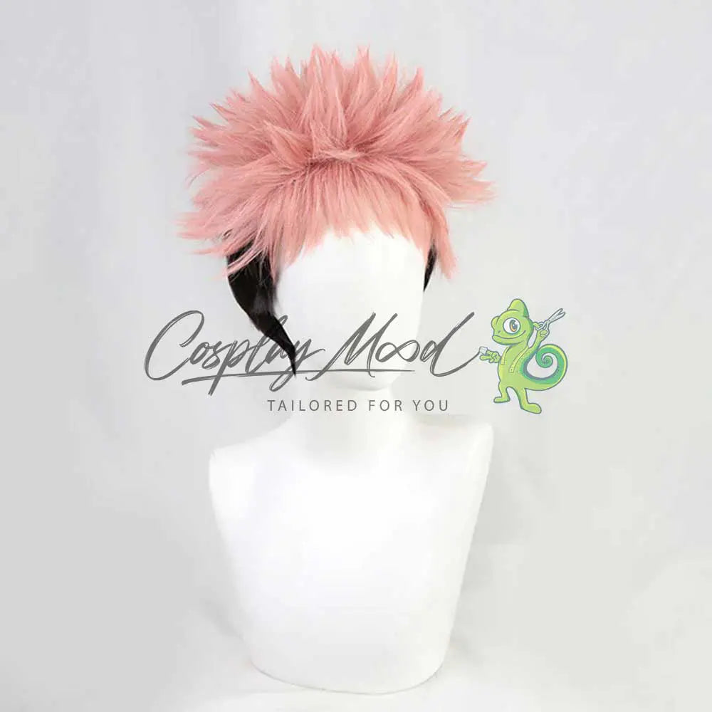 Jujutsu Kaisen Yuji Itadori Cosplay Wig | Cosplaymood.com – Cosplaymood ...