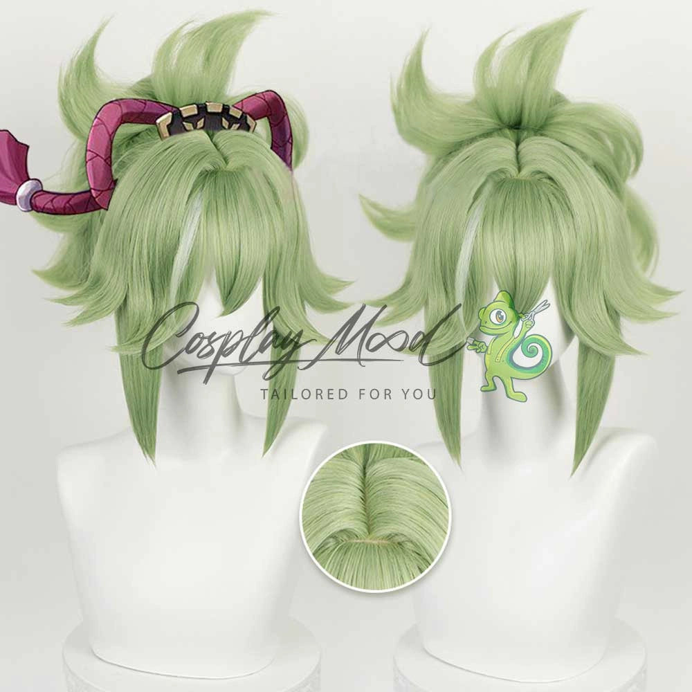 Parrucca-cosplay-Kuki-Shinobu-Genshin-Impact-2